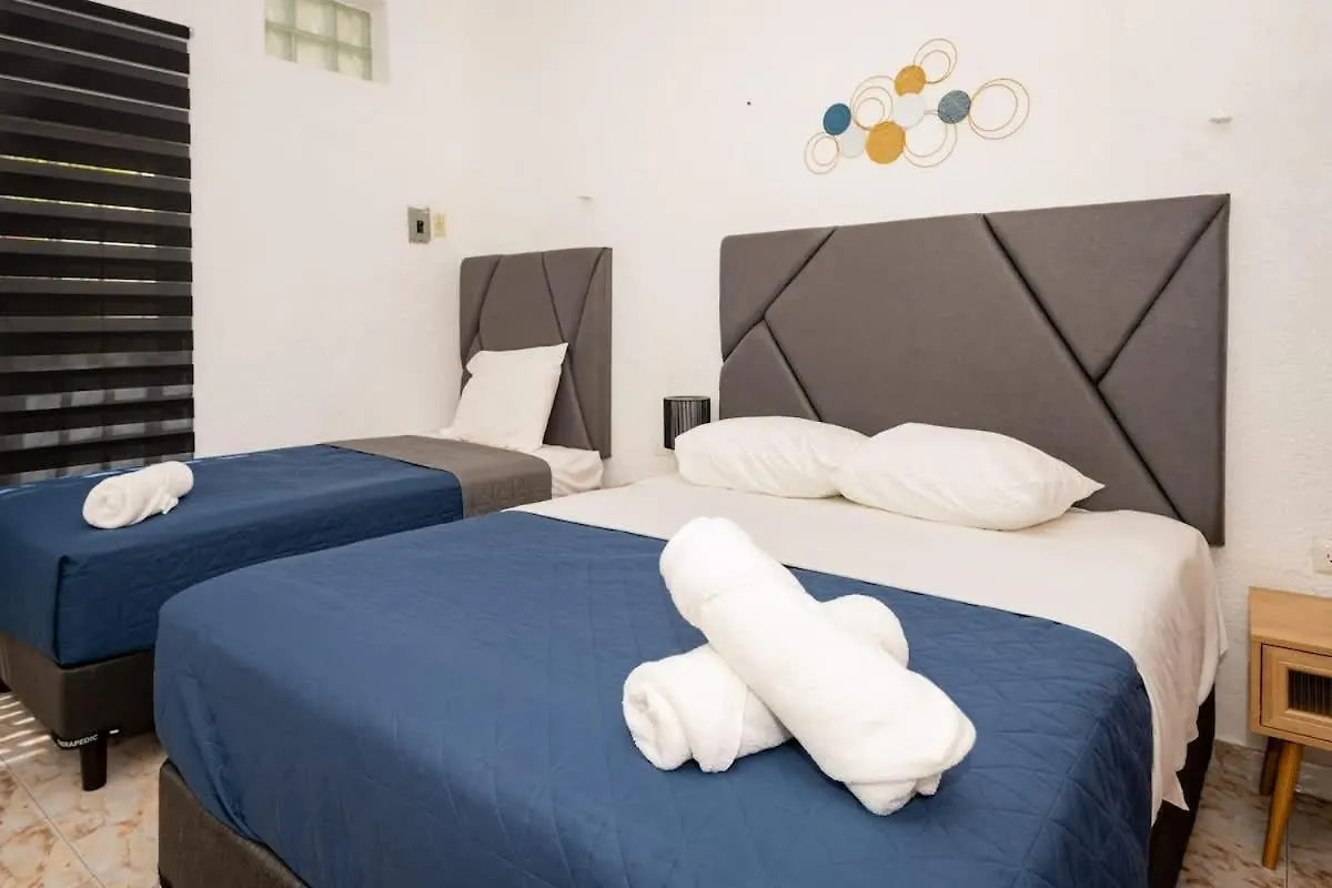 Villa Para Grupos En Excelente Ubicacion Playa del Carmen Feriehus